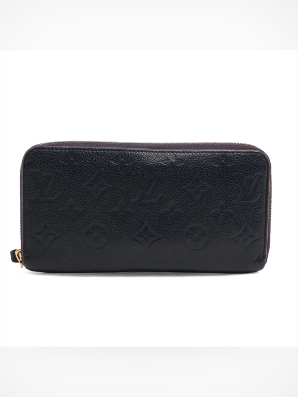Authentic Louis Vuitton Monogram Zip-Around Leather Wallet w/ COA